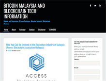 Tablet Screenshot of bitcoinmalaysia.com
